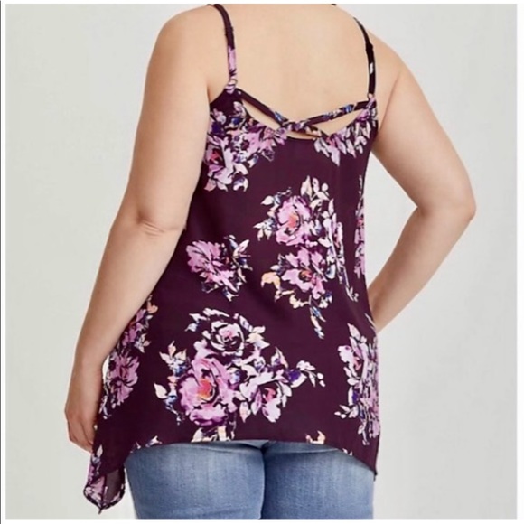 torrid Tops - 😊FREE😊W/ $50 Purchase-NWOT TORRID tank,criss cross, shark bite hem, plus